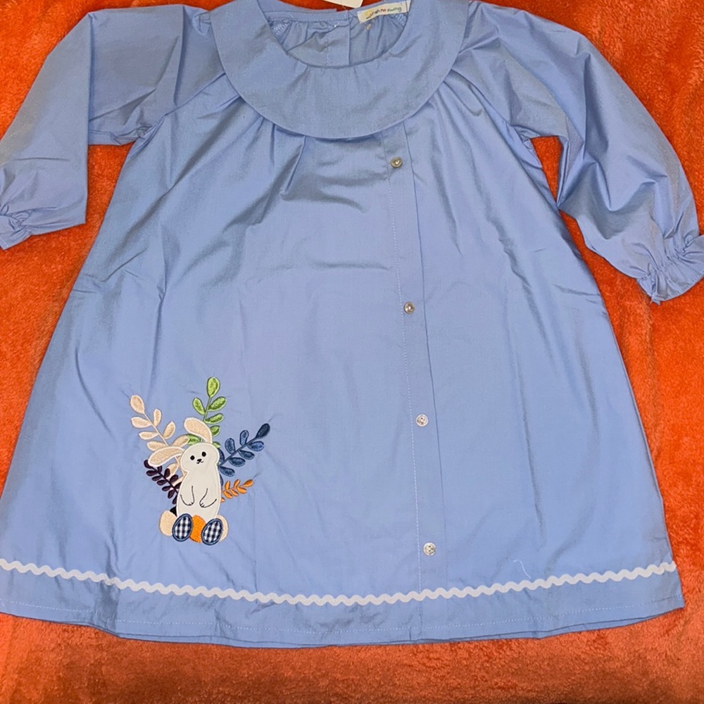 Light Blue Bunny Easter 🐣 Dress